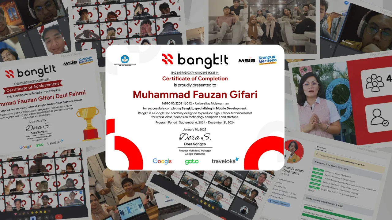 I Thought It’d Be Hard, But It Wasn’t! My Bangkit 2024 Journey
